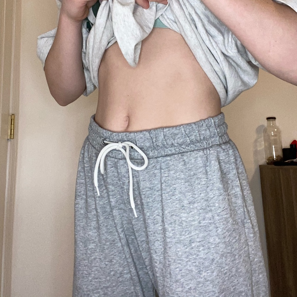 OLD NAVY grey drawstring sweatpants